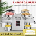 4 heads Oil press BO4