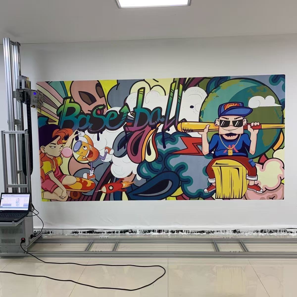Portable 3D Wall Murals Inkjet Printing Machine - Image 4
