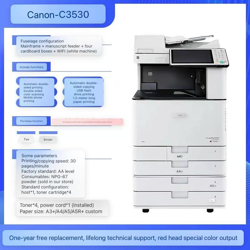 Canon High-Speed Office Laser Multi function Printer/ Copier/Scanner Canon 3530