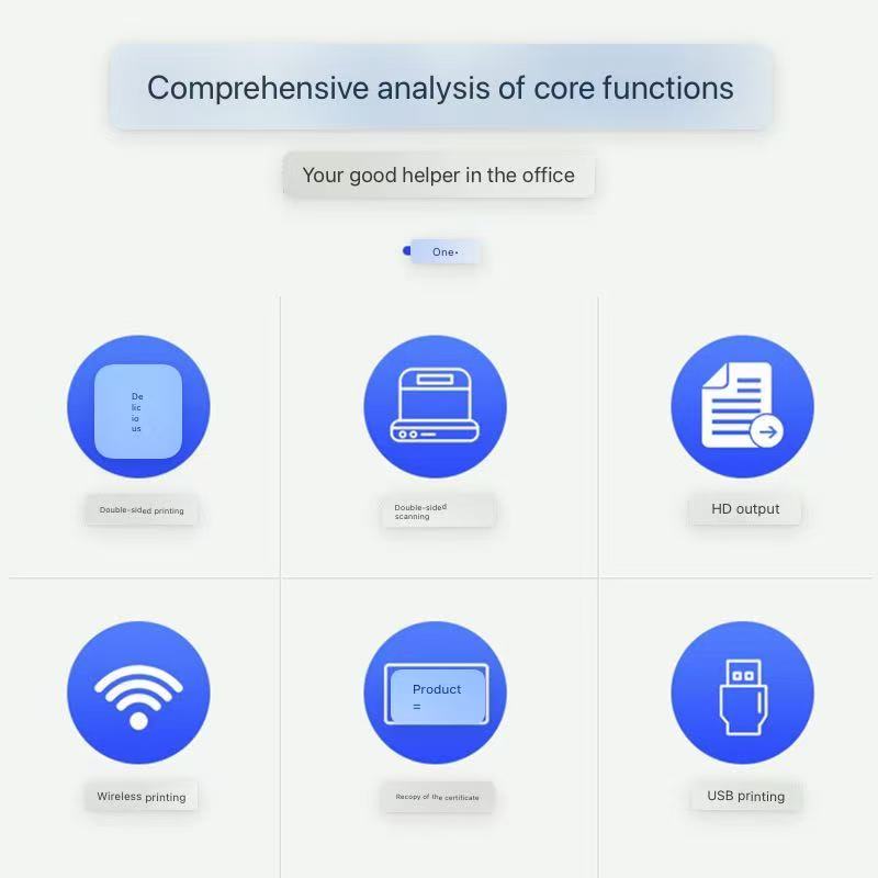 Canon High-Speed Office Laser Multi function Printer/ Copier/Scanner Canon 5560 - Image 4