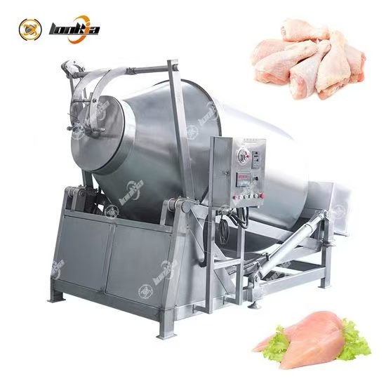 600L Stainless Steel Vacuum Tumbler Marinator Meat Marinating Machine Chicken Meat Marinating Machine - Image 4