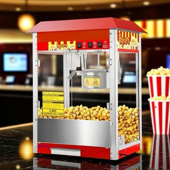 Popcorn machine for cinemas
