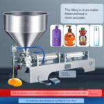 Semi-Automatic Pneumatic Horizontal Paste Filling Machine