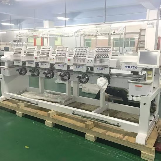 Computer Embroidery Machine Six Head Big Format Computerized Business Use for Textile - Image 2
