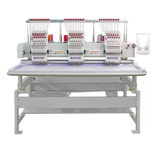 Feiya Industrial Computerized 3 Headed Embroidery Machine - Image 3