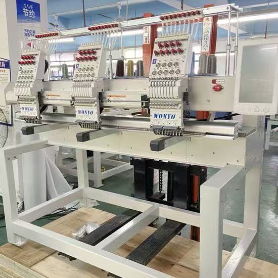 Feiya Industrial Computerized 3 Headed Embroidery Machine