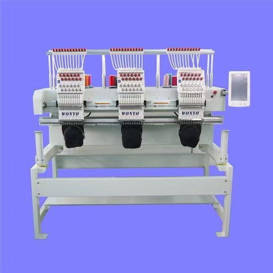 Feiya Industrial Computerized 3 Headed Embroidery Machine - Image 4
