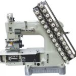 Sk008 Multi-Needle Cylinder Bed Double Chain Stitch Industrial Sewing Machine
