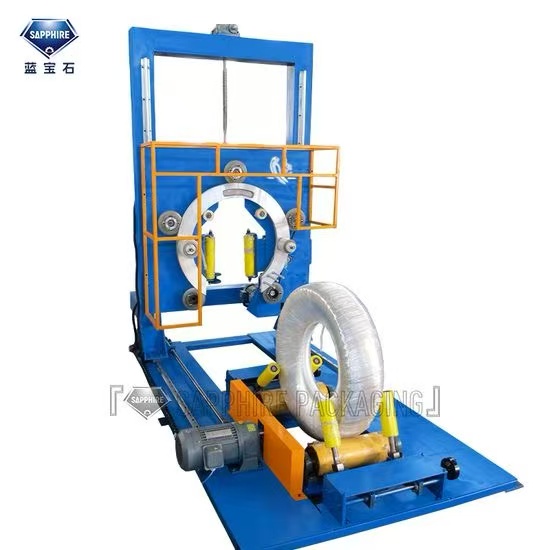 Floor Heating Pipe/Coil/Vertical /Tires Wrapping Packaging Machine - Image 3