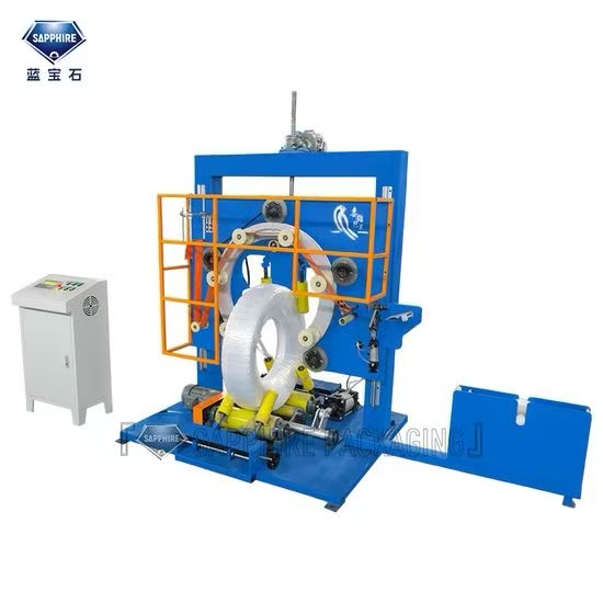 Floor Heating Pipe/Coil/Vertical /Tires Wrapping Packaging Machine - Image 4