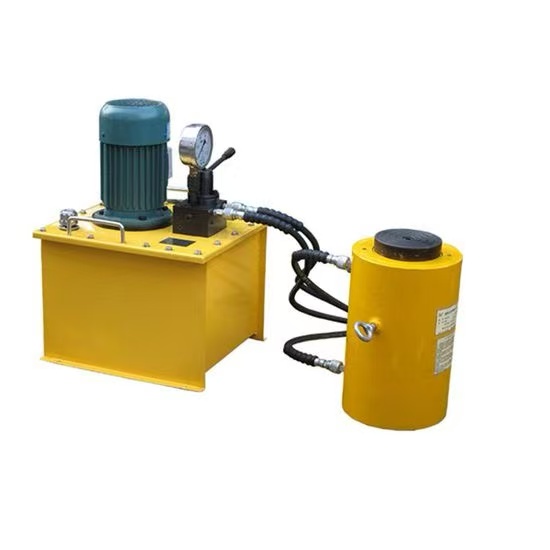 Double Acting High Tonnage Electric ton Hydraulic Jack - Image 2