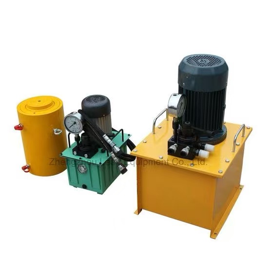 Double Acting High Tonnage Electric ton Hydraulic Jack - Image 6