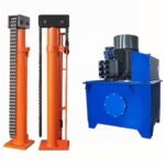 12t 20t 25t 30t Chain-Type Hydraulic Jack Device Lifting Hoisting 2.7m for Tank Construction Inverted Erection