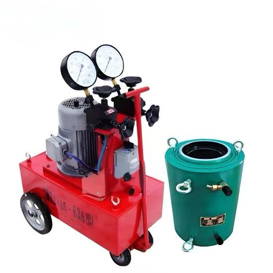 Bridge Tensioning Hydraulic Stressing Jack