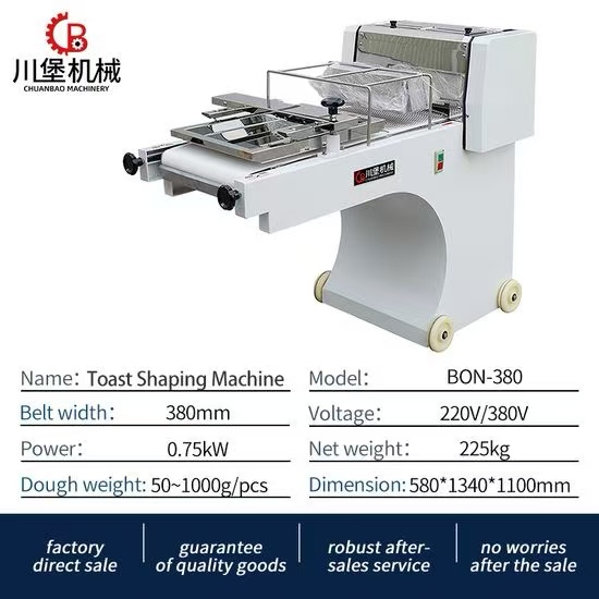 Baking Equipment for Dough Processing Making Toast Buns Bread Toast Shaping Machine - Image 4