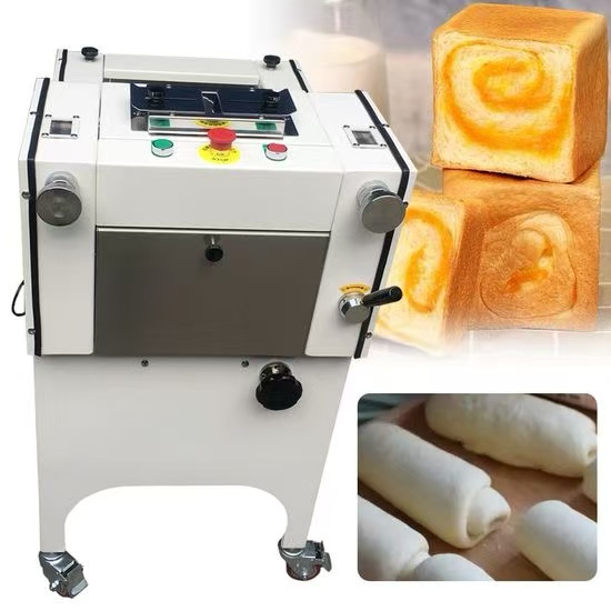 Dough Molder Mini Toast Making Machine Loaf Bread Forming Machinery Equipment