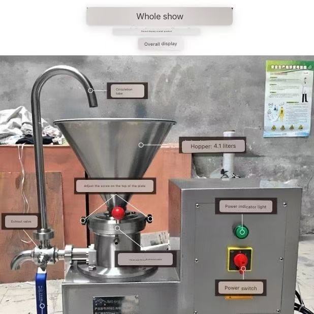 Colloid Mill Grinder Machine for Peanut Butter - Image 2