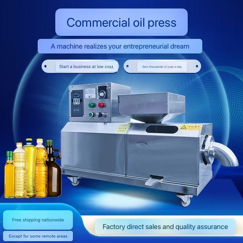 Screw Oil Press Machine for Sesame Seeds