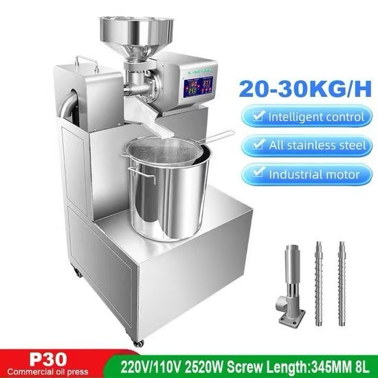 Commercial Cooking Oil Extraction Machine Peanut/Soybean/ Sesame/Groundnut Sunflower Seed Oil Pressing Machine - Image 3