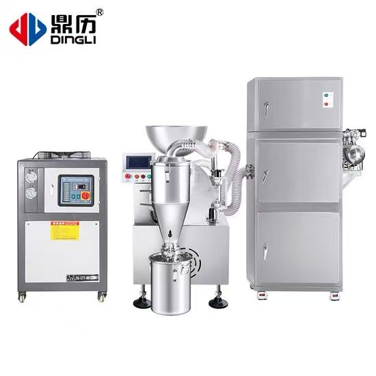 Dingli Cwf-500s Industrial Laboratory Grinder Ultra Fine 2500 Mesh Fineness Calcium Carbonate Grinder CaCO3 Crusher