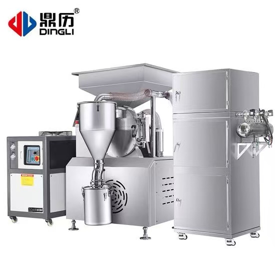 Dingli Cwf-500s Industrial Laboratory Grinder Ultra Fine 2500 Mesh Fineness Calcium Carbonate Grinder CaCO3 Crusher - Image 2