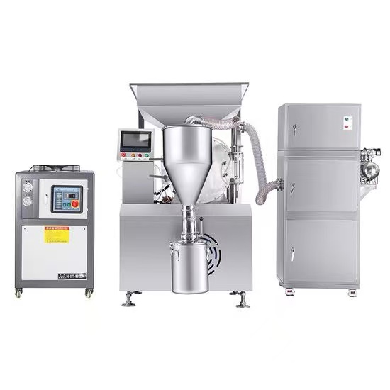 Dingli Cwf-500s Industrial Laboratory Grinder Ultra Fine 2500 Mesh Fineness Calcium Carbonate Grinder CaCO3 Crusher - Image 3