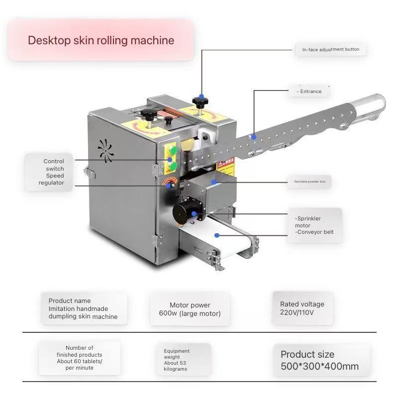 Home Use Mini Samosa Skin Maker Machine - Image 3