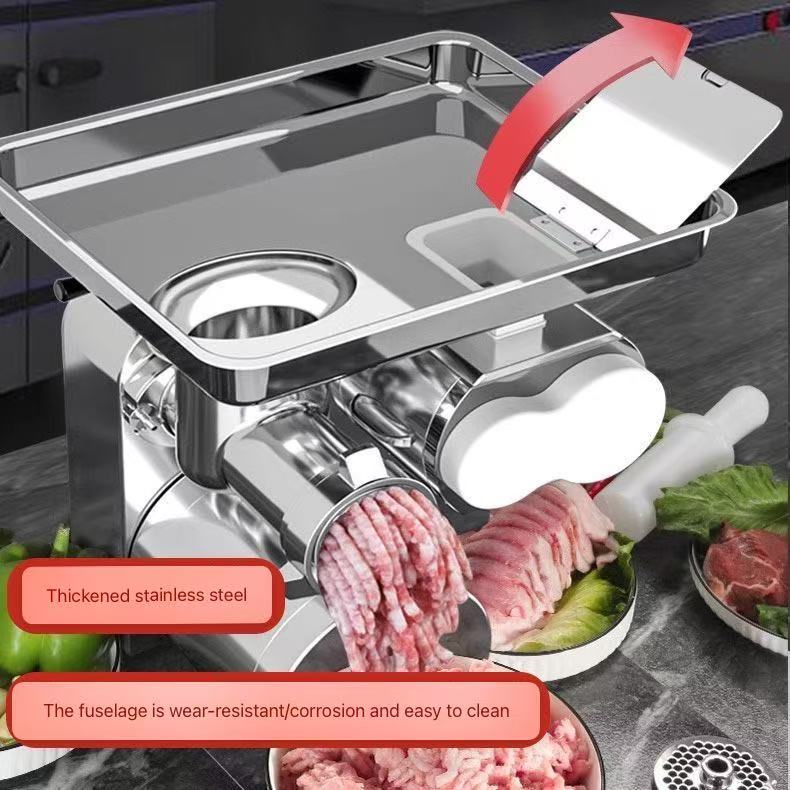 Electric Two-Function Table Type Meat Mincer for Home and Farm - Image 5