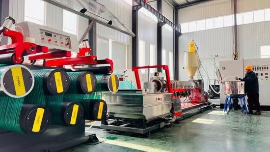 PP Danline Rope Production Line Polypropylene Danline Yarn Extruder Machine - Image 2