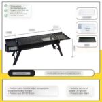 Smokeless Collapsible Charcoal Grill: Unrivaled Portable Barbecue Excellence