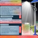 IP65 Split Solar Street Light 35W Aluminum Solar LED Street Light for Outdoor Garden Street Light