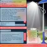 IP65 Split Solar Street Light 35W Aluminum Solar LED Street Light for Outdoor Garden Street Light