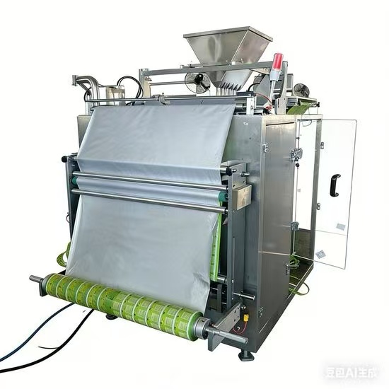 Automatic Vertical Triangular Measuring Cup Pouch Granule Washing Powder Packaging Filling Machine