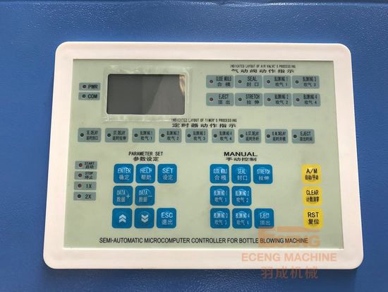 1L 2L 3L Semi Automatic Pet Plastic Water Bottle Blowing Making Machine - Image 6