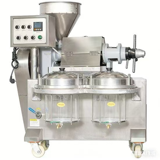 Hot Oil Extractor Cold Pressed Sesame Oil Press Machine