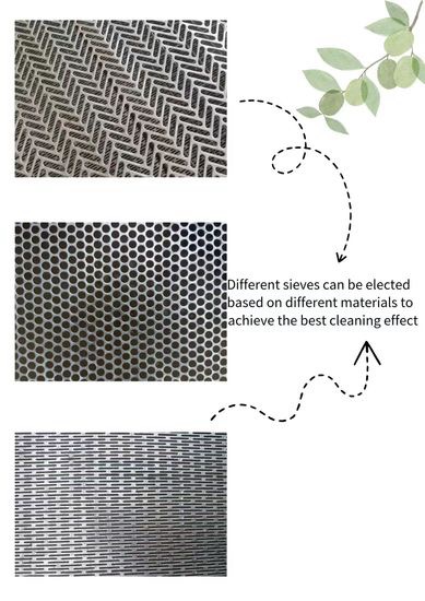 80 Tons Wheat Cleaning Sieve Rotary Vibrating Sieve Beans Processing Machine - Image 6