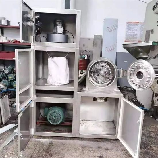 High Capacity Stainless Steel Cassava Leaf Grinder Herb Leaf Grinding Machine - Image 2