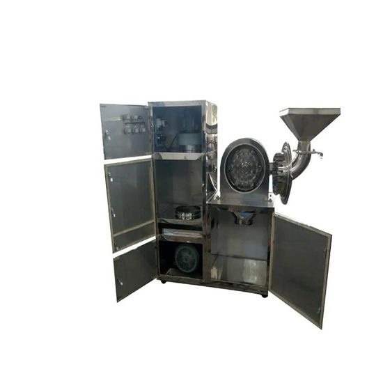 High Capacity Stainless Steel Cassava Leaf Grinder Herb Leaf Grinding Machine - Image 5