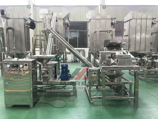 Industrial Stainless Steel Arabic Gum Grinding Milling Machine Coarse Crusher - Image 2