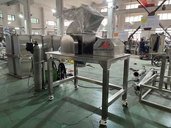 Industrial Stainless Steel Arabic Gum Grinding Milling Machine Coarse Crusher - Image 3