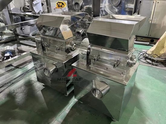 Industrial Stainless Steel Arabic Gum Grinding Milling Machine Coarse Crusher - Image 4