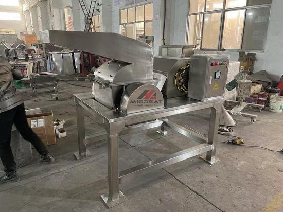 Industrial Stainless Steel Arabic Gum Grinding Milling Machine Coarse Crusher - Image 5