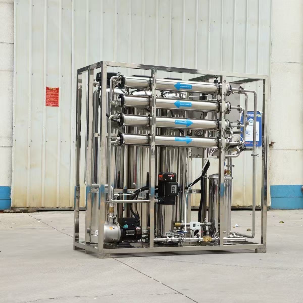 500L/H Water Purifier Filter Machine, Reverse Osmosis Filter, RO Water Plant Machine - Image 4