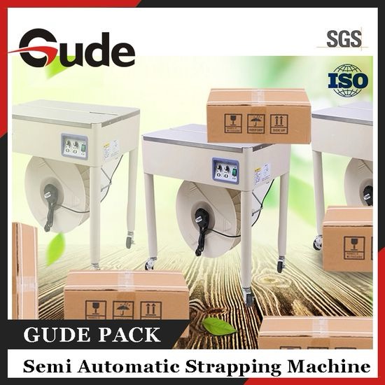 Semi Automatic Plastic Case Carton Box PP Belt Strapping Machine Packing Strapping Machine - Image 2