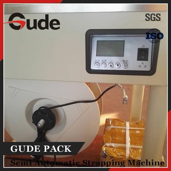 Semi Automatic Plastic Case Carton Box PP Belt Strapping Machine Packing Strapping Machine - Image 4