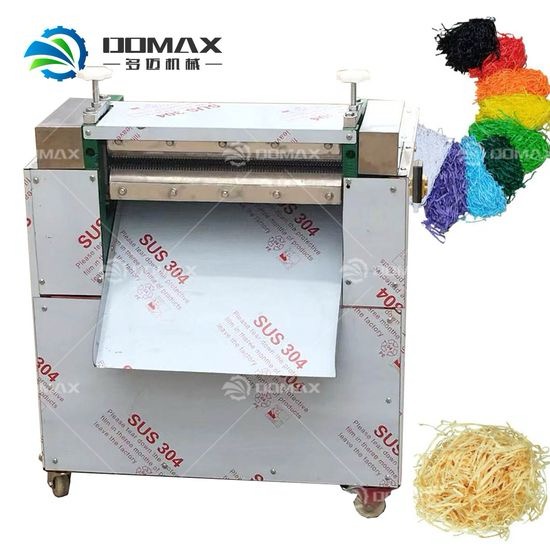 Professional Raffia Grass Crinkle Machine Raffia Cut Machine Raffia Grass Paper Shredder Machine - Image 3