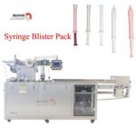 Dpp80 Se-Automatic Servo Motor Pet&PVC Thermoforming Blister Packing Machine for Syringe