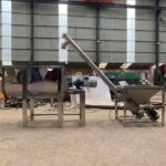 Horizont Ribbon Mixer Powder Soap Noodles Screw Belt Powder Mixing Machine