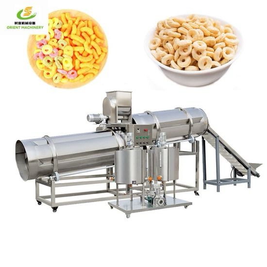 Automatic Small Commercial Multi-Function Puff Snack Food Extruder Puffed Cheese Balls Curls Corn Puff Snacks Production Line Corn Snack Making Machine - Image 6