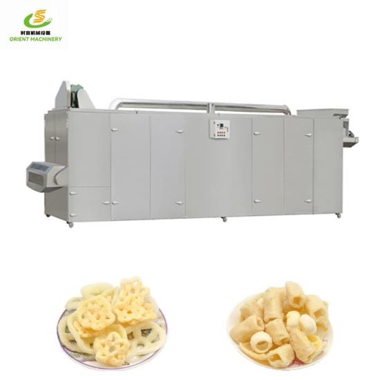 Automatic Small Commercial Multi-Function Puff Snack Food Extruder Puffed Cheese Balls Curls Corn Puff Snacks Production Line Corn Snack Making Machine - Image 2